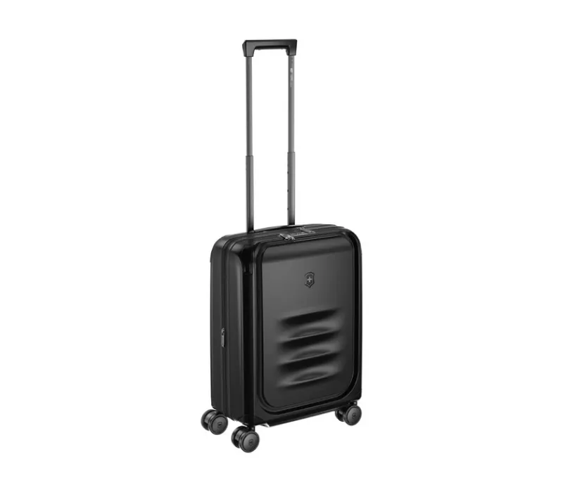 Victorinox Spinner (4 Wheel) | Softside Luggage-Spectra 3.0 Expandable Global Carry-On - Black