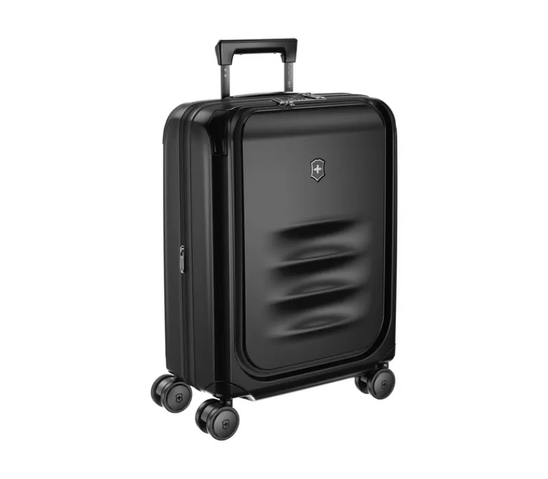 Victorinox Spinner (4 Wheel) | Softside Luggage-Spectra 3.0 Expandable Global Carry-On - Black