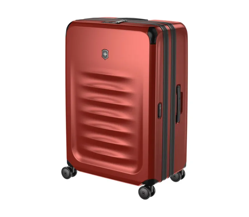 Victorinox Spinner (4 Wheel) | Hardside Luggage-Spectra 3.0 Expandable Large Case - Red