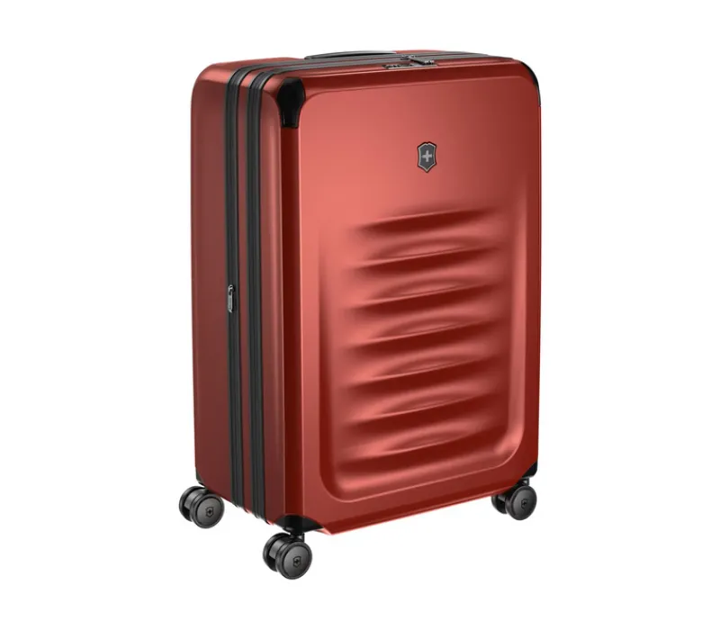 Victorinox Spinner (4 Wheel) | Hardside Luggage-Spectra 3.0 Expandable Large Case - Red