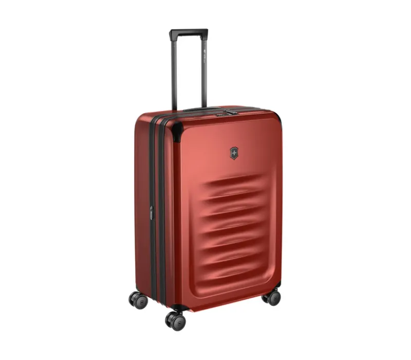Victorinox Spinner (4 Wheel) | Hardside Luggage-Spectra 3.0 Expandable Large Case - Red