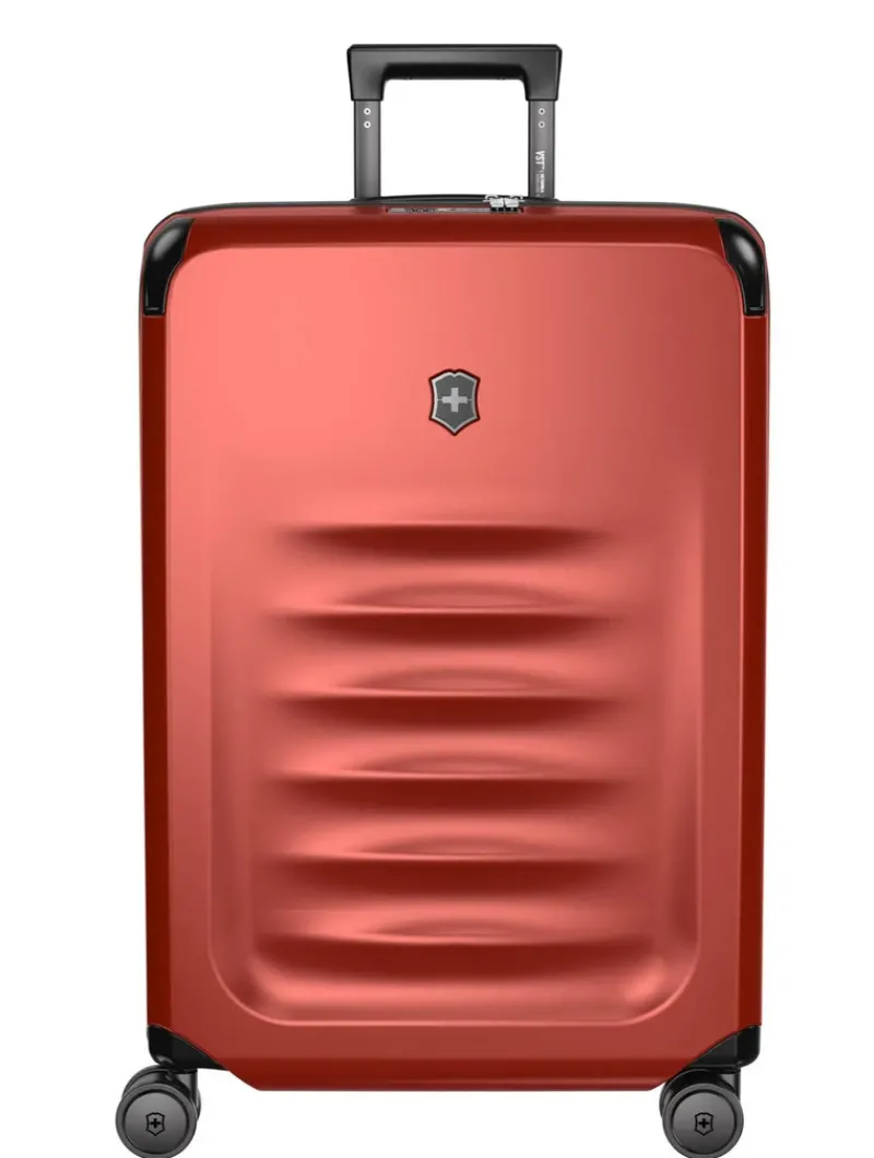 Victorinox Spinner (4 Wheel) | Hardside Luggage-Spectra 3.0 Expandable Medium Case - Red