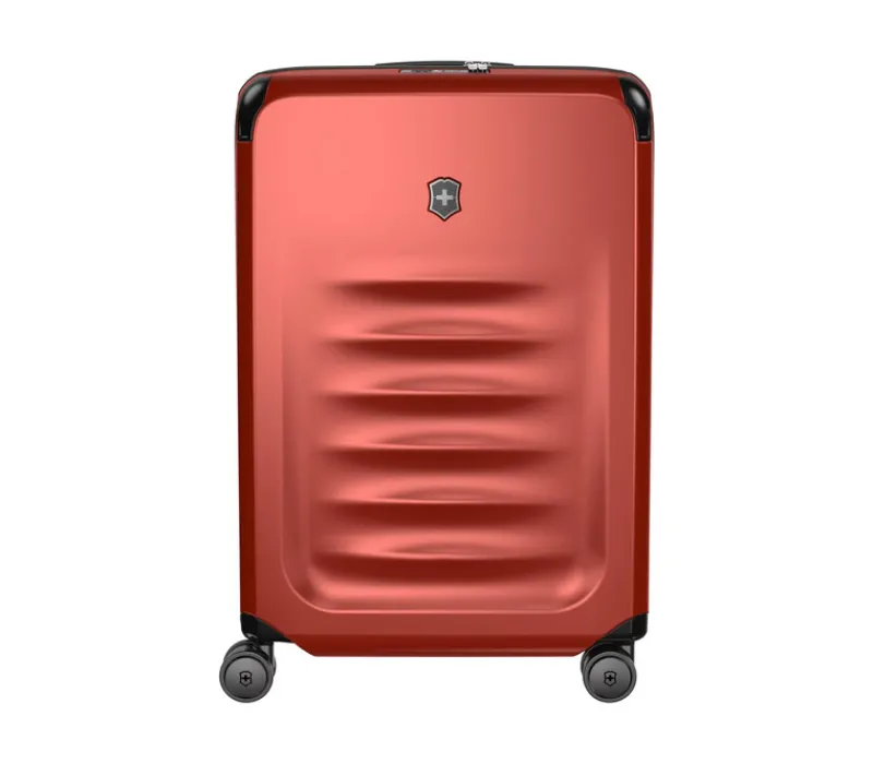 Victorinox Spinner (4 Wheel) | Hardside Luggage-Spectra 3.0 Expandable Medium Case - Red