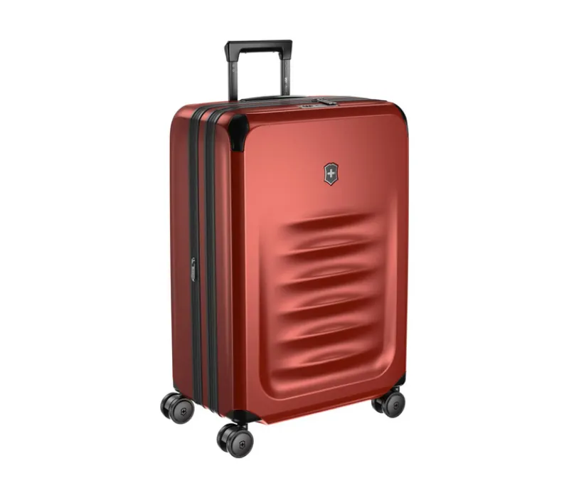 Victorinox Spinner (4 Wheel) | Hardside Luggage-Spectra 3.0 Expandable Medium Case - Red