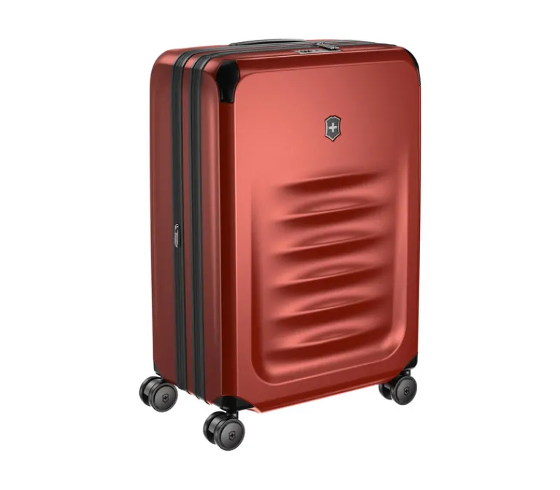 Victorinox Spinner (4 Wheel) | Hardside Luggage-Spectra 3.0 Expandable Medium Case - Red