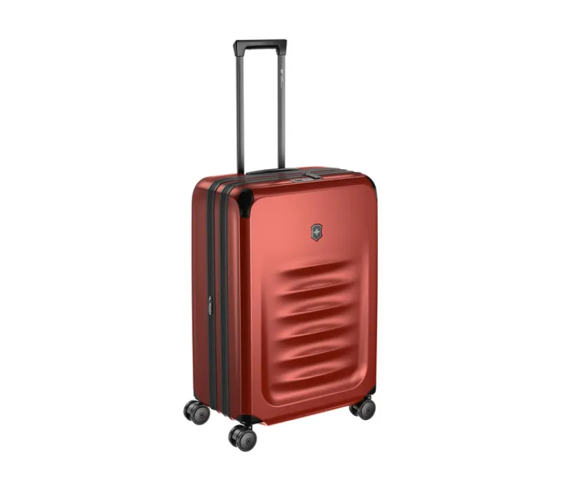 Victorinox Spinner (4 Wheel) | Hardside Luggage-Spectra 3.0 Expandable Medium Case - Red
