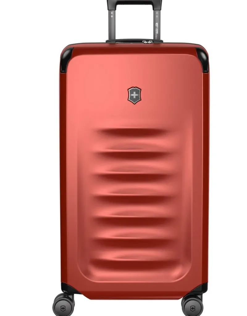 Victorinox Spinner (4 Wheel) | Hardside Luggage-Spectra 3.0 Trunk Large Case - Red