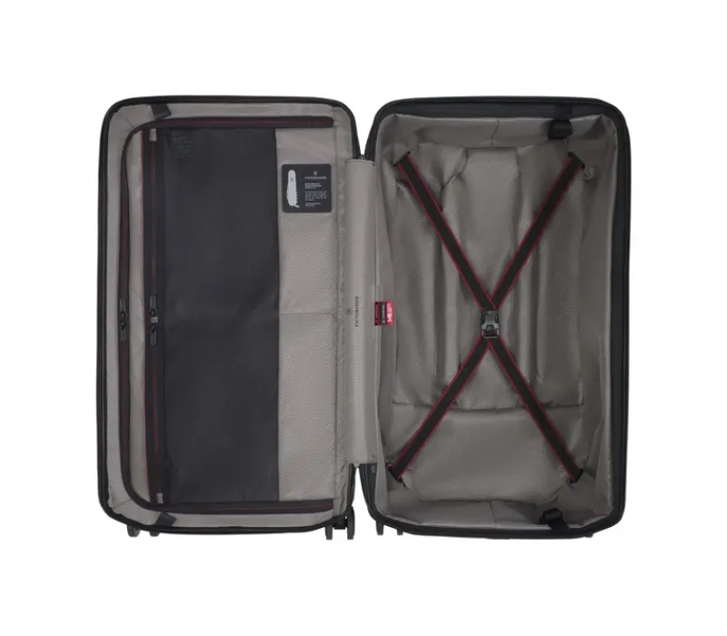 Victorinox Spinner (4 Wheel) | Hardside Luggage-Spectra 3.0 Trunk Large Case - Red