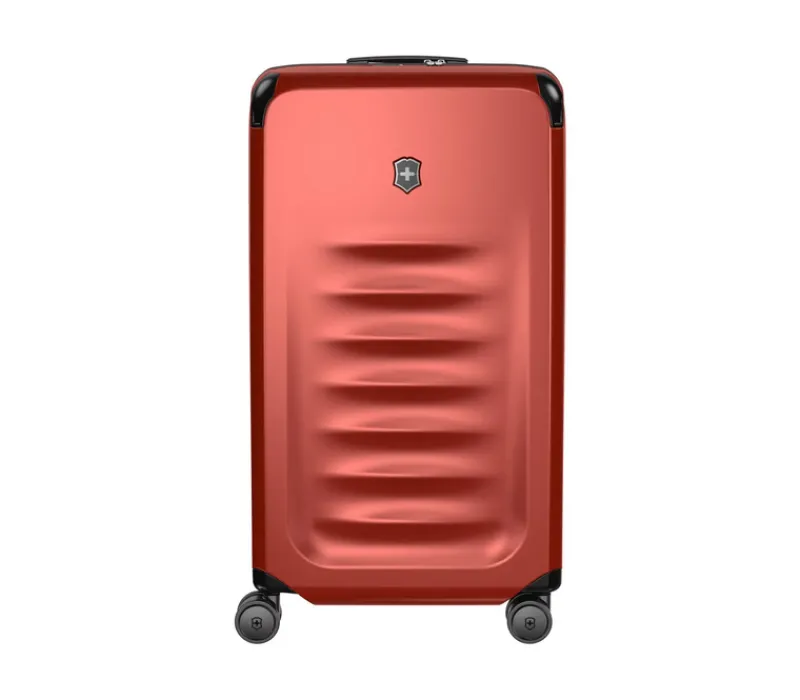 Victorinox Spinner (4 Wheel) | Hardside Luggage-Spectra 3.0 Trunk Large Case - Red