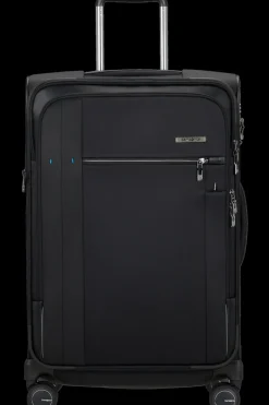 Samsonite Spinner (4 Wheel) | Softside Luggage-SPECTROLITE 3.0 TRVL Spinner Expandable (4 wheels) 68cm - Black