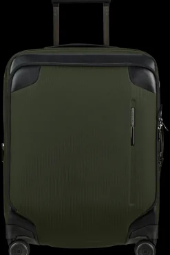 Samsonite Spinner (4 Wheel) | Eco Friendly Luggage-SPLENDIX Spinner (4 wheels) 55cm - Green/Black
