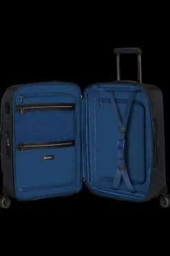 Samsonite Spinner (4 Wheel) | Eco Friendly Luggage-SPLENDIX Spinner (4 wheels) 55cm - Black