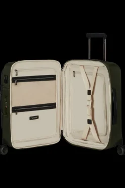 Samsonite Spinner (4 Wheel) | Eco Friendly Luggage-SPLENDIX Spinner (4 wheels) 55cm - Green/Black