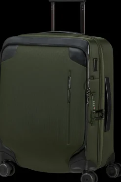 Samsonite Spinner (4 Wheel) | Eco Friendly Luggage-SPLENDIX Spinner (4 wheels) 55cm - Green/Black