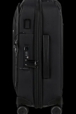Samsonite Spinner (4 Wheel) | Eco Friendly Luggage-SPLENDIX Spinner (4 wheels) 55cm - Black