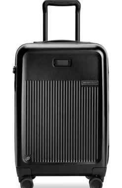 Briggs & Riley Spinner (4 Wheel) | Hardside Luggage-Sympatico Essential 56cm Carry-On Expandable Spinner - Black