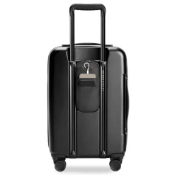 Briggs & Riley Spinner (4 Wheel) | Hardside Luggage-Sympatico Essential 56cm Carry-On Expandable Spinner - Black