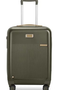 Briggs & Riley Spinner (4 Wheel) | Hardside Luggage-Sympatico Global 53cm Carry-On Expandable Spinner - Olive