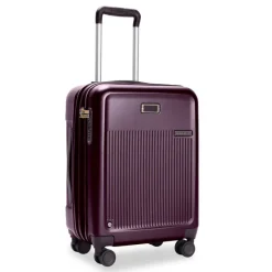 Briggs & Riley Spinner (4 Wheel) | Hardside Luggage-Sympatico Global 53cm Carry-On Expandable Spinner - Plum