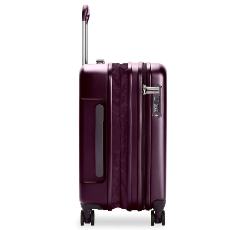Briggs & Riley Spinner (4 Wheel) | Hardside Luggage-Sympatico Global 53cm Carry-On Expandable Spinner - Plum