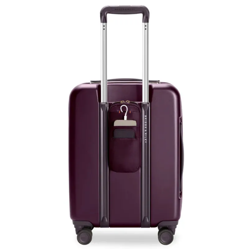 Briggs & Riley Spinner (4 Wheel) | Hardside Luggage-Sympatico Global 53cm Carry-On Expandable Spinner - Plum