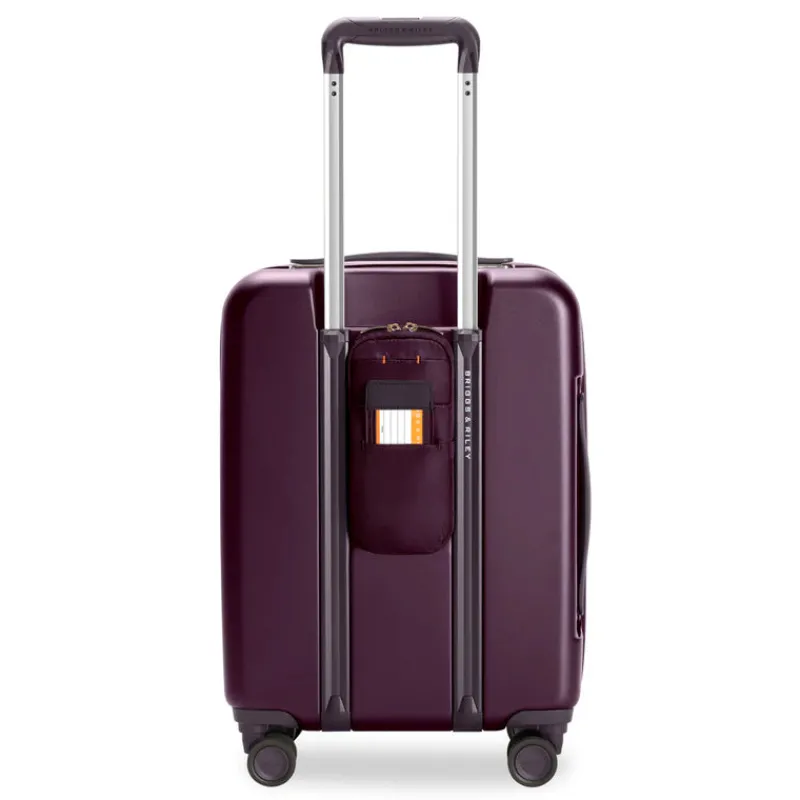 Briggs & Riley Spinner (4 Wheel) | Hardside Luggage-Sympatico Global 53cm Carry-On Expandable Spinner - Plum