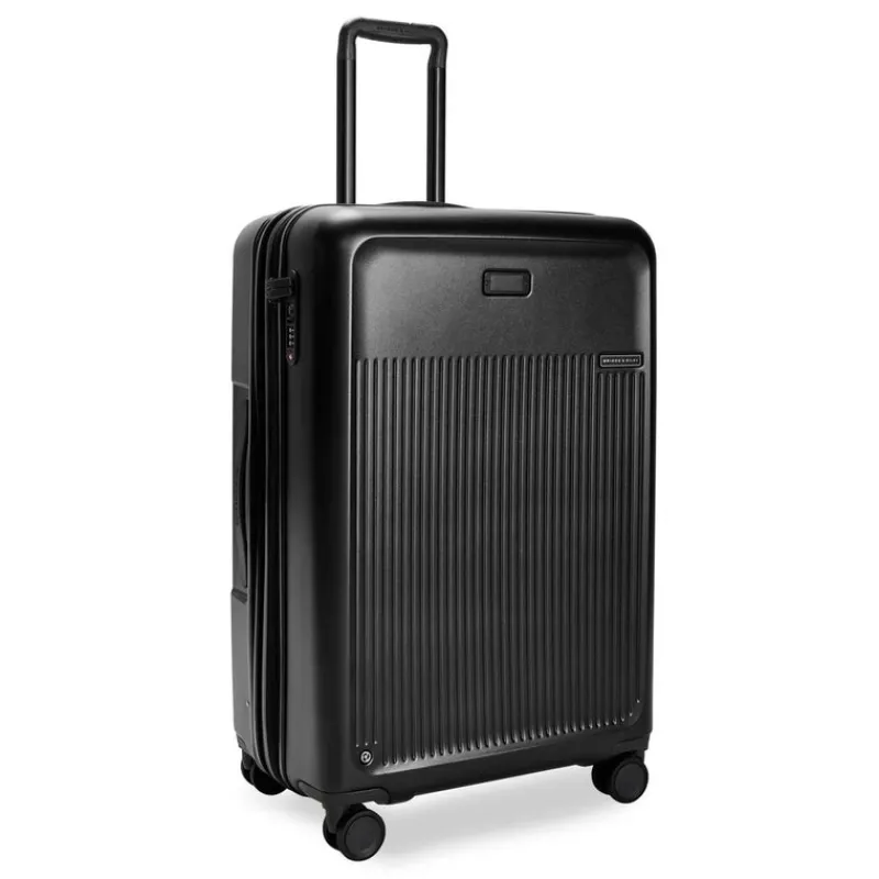 Briggs & Riley Spinner (4 Wheel) | Hardside Luggage-Sympatico Large Expandable Spinner - Black