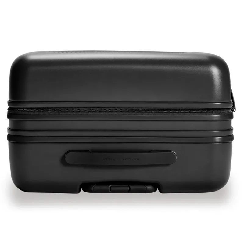 London Luggage Spinner (4 Wheel) | Hardside Luggage-Sympatico Medium Expandable Spinner - Black