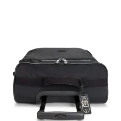 Kipling Cabin Luggage-TEAGAN Extra Small Cabin Duffle Bag with Wheels - Black Noir