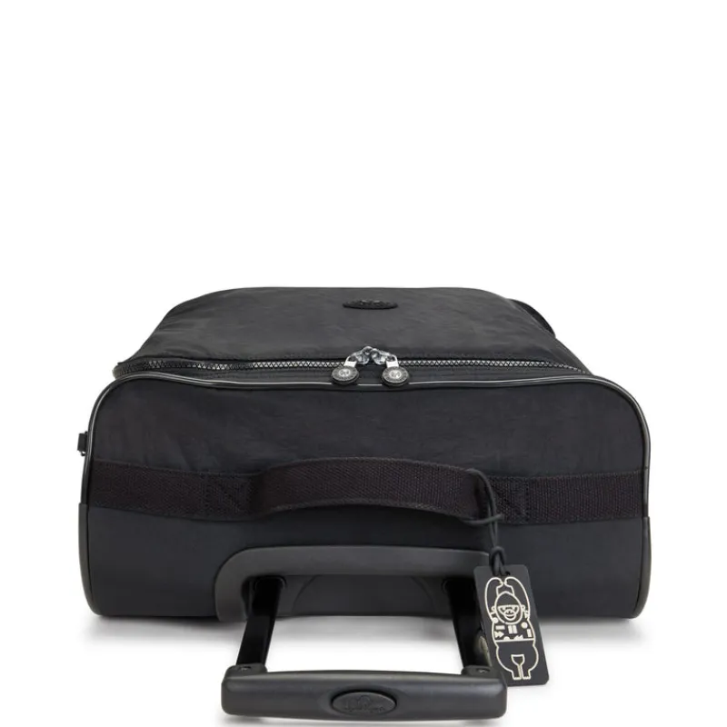Kipling Cabin Luggage-TEAGAN Extra Small Cabin Duffle Bag with Wheels - Black Noir