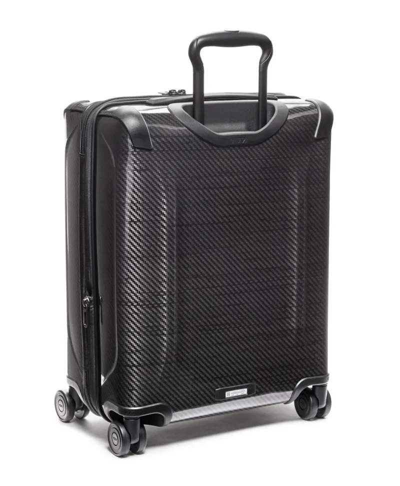 London Luggage Cabin Luggage-TEGRA-LITE Continental Expandable 4 Wheeled Carry-On - Black/Graphite