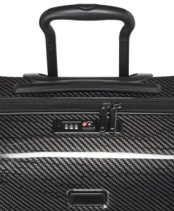 London Luggage Cabin Luggage-TEGRA-LITE Continental Expandable 4 Wheeled Carry-On - Black/Graphite