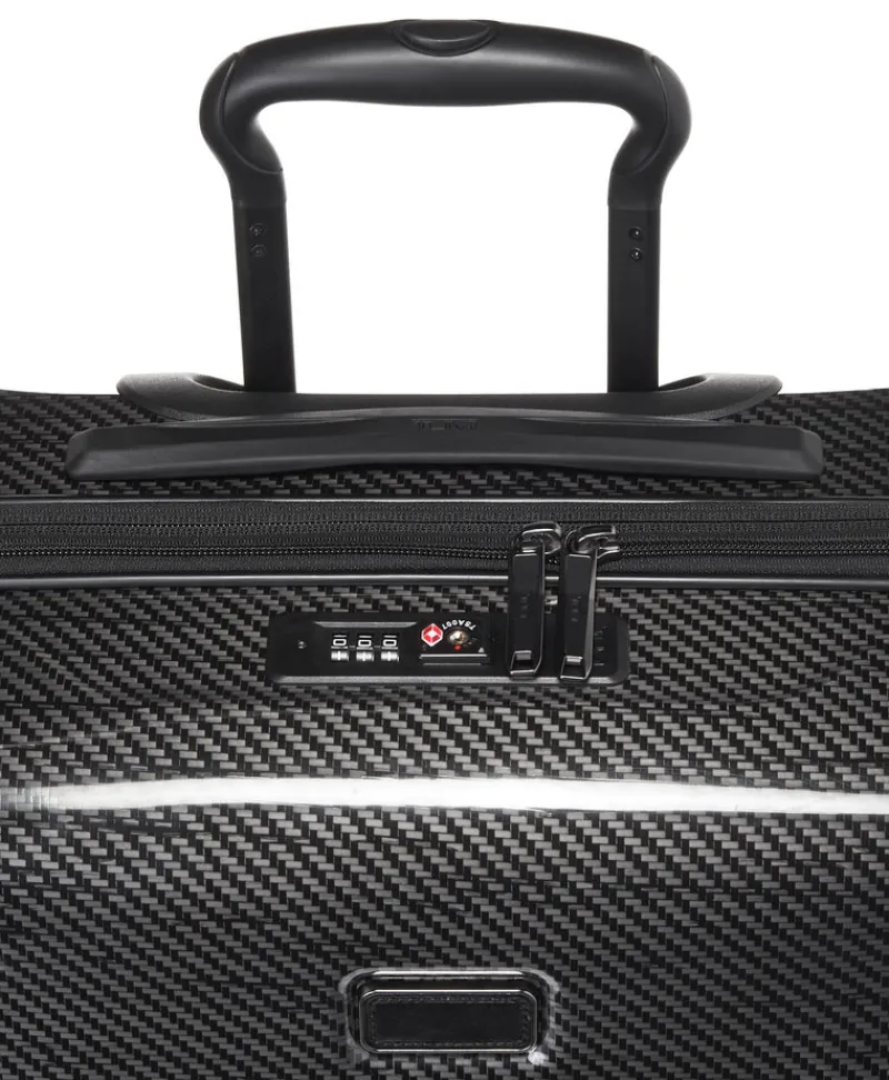 London Luggage Cabin Luggage-TEGRA-LITE Continental Expandable 4 Wheeled Carry-On - Black/Graphite
