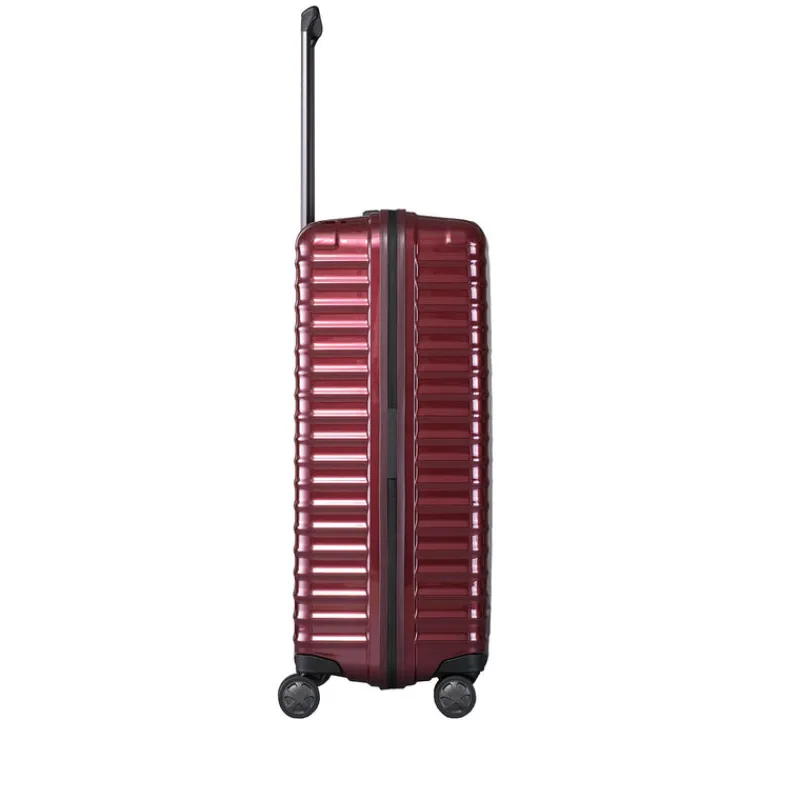 London Luggage Spinner (4 Wheel) | Hardside Luggage-TITAN Litron 4w Trolley L - Cherry Red