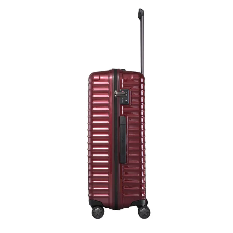 London Luggage Spinner (4 Wheel) | Hardside Luggage-TITAN Litron 4w Trolley L - Cherry Red