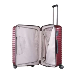 London Luggage Spinner (4 Wheel) | Hardside Luggage-TITAN Litron 4w Trolley L - Cherry Red