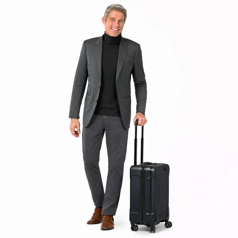 Briggs & Riley Spinner (4 Wheel) | Hardside Luggage-TORQ Domestic 56cm Carry-On 4 Wheel Spinner - Stealth