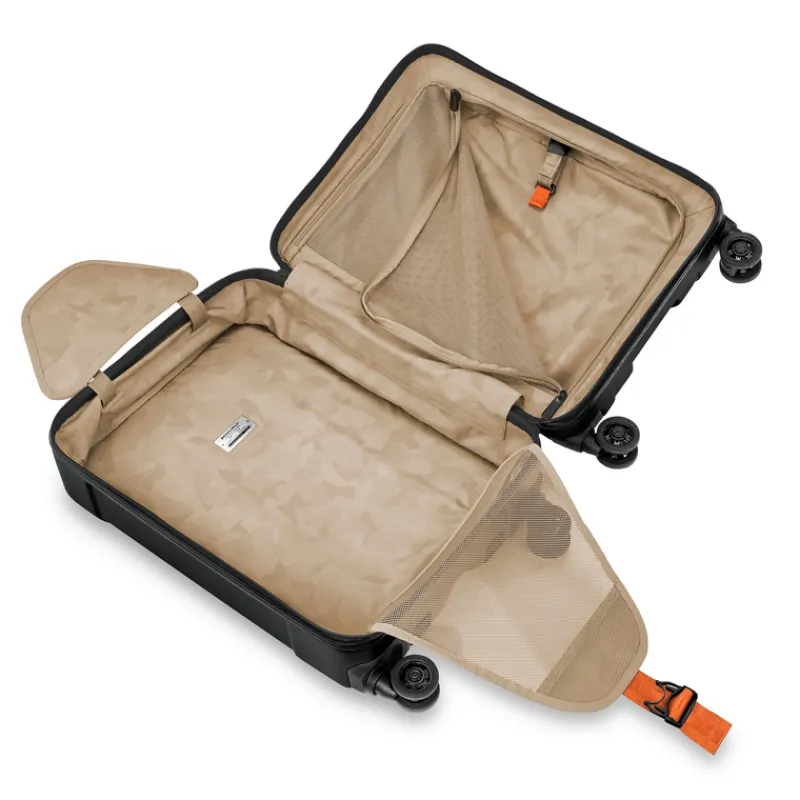 Briggs & Riley Spinner (4 Wheel) | Hardside Luggage-TORQ Domestic 56cm Carry-On 4 Wheel Spinner - Stealth