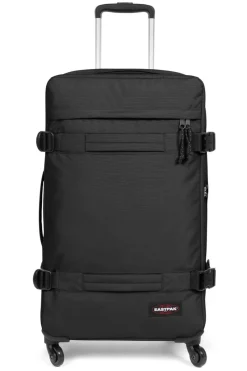 Eastpak Upright (2 Wheel) | Cabin Luggage-TRANSIT'R 4 Large Trolley - Black