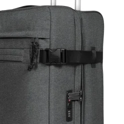Eastpak Upright (2 Wheel) | Cabin Luggage-TRANSIT'R 4 Large Trolley - Black Denim (grey)