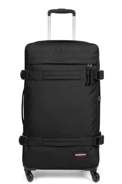 Eastpak Cabin Luggage | Upright (2 Wheel)-TRANSIT'R 4 Medium Trolley - Black (black)
