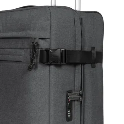 Eastpak Upright (2 Wheel) | Cabin Luggage-TRANSIT'R 4 Medium Trolley - Black Denim (grey)