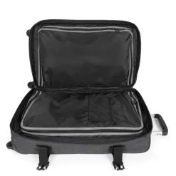 Eastpak Upright (2 Wheel) | Cabin Luggage-TRANSIT'R 4 Medium Trolley - Black Denim (grey)