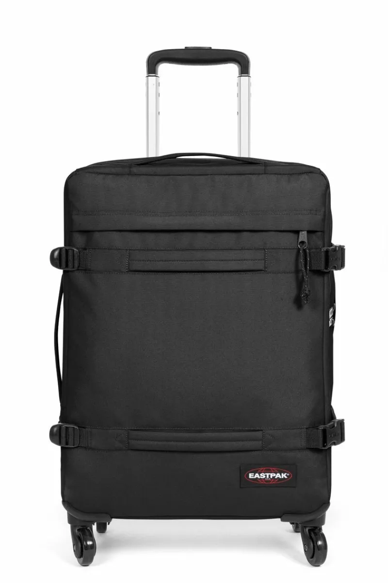 Eastpak Upright (2 Wheel) | Cabin Luggage-TRANSIT'R 4 Small Trolley - Black (Black)