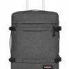 Eastpak Upright (2 Wheel) | Cabin Luggage-TRANSIT'R 4 Small Trolley - Black Denim (grey)