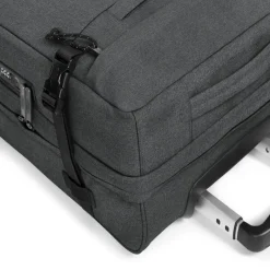 Eastpak Upright (2 Wheel) | Cabin Luggage-TRANSIT'R 4 Small Trolley - Black Denim (grey)