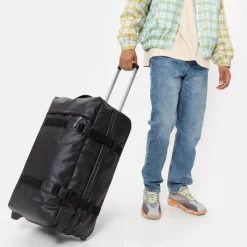 Eastpak Upright (2 Wheel)-TRANSIT'R Medium Trolley - Tarp Black (black)