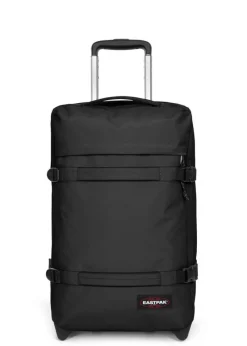 Eastpak Upright (2 Wheel) | Cabin Luggage-TRANSIT'R Small Trolley - Black (Black)
