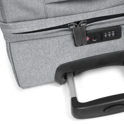 Eastpak Upright (2 Wheel) | Cabin Luggage-TRANSIT'R Small Trolley - Sunday Grey (Grey)