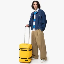 Eastpak Upright (2 Wheel) | Cabin Luggage-TRANSIT'R Small Trolley - Tarp Yolk (yellow)